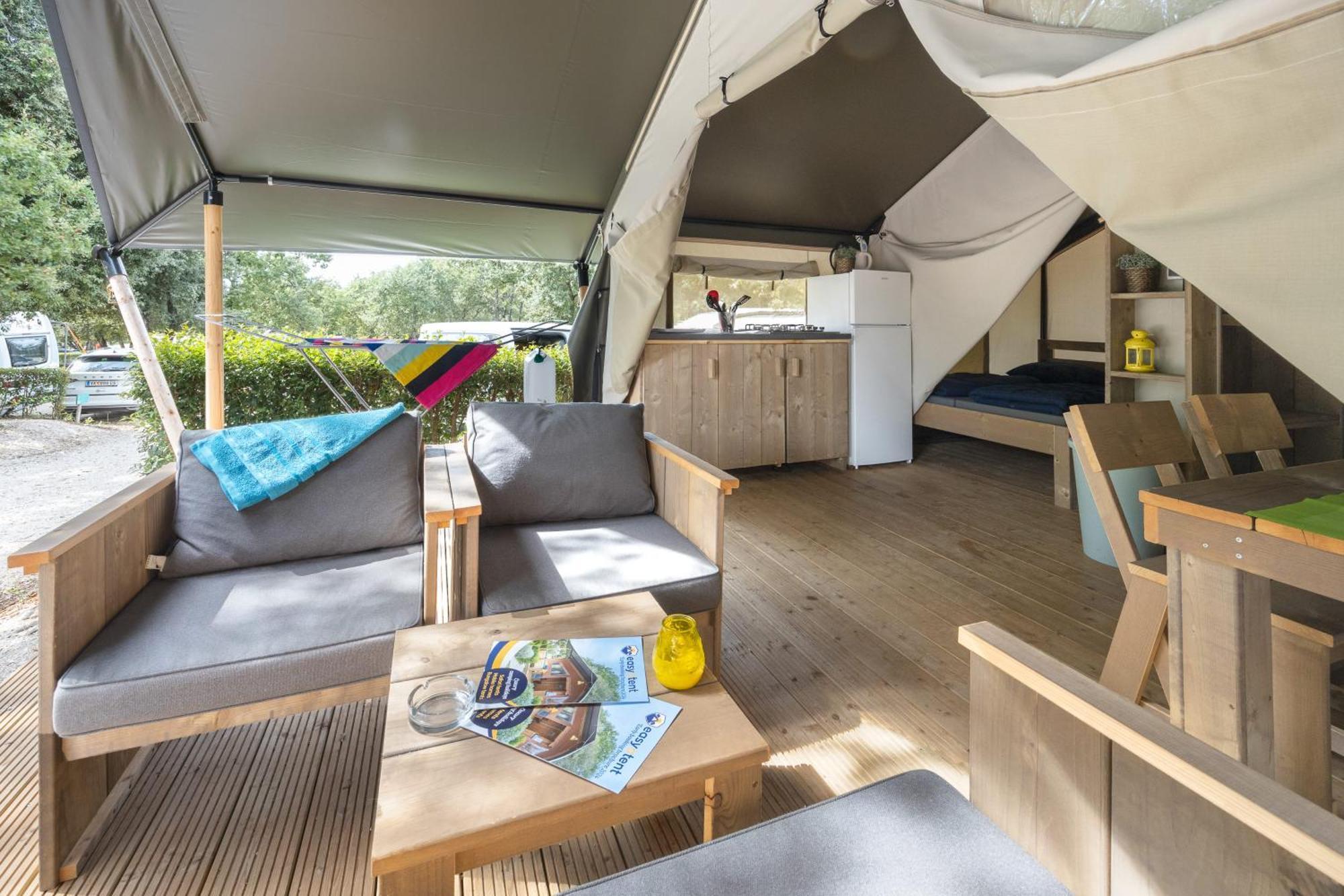 Easyatent Fkk Safari Tent Solaris Naturist - Clothes Free Poreč Oda fotoğraf